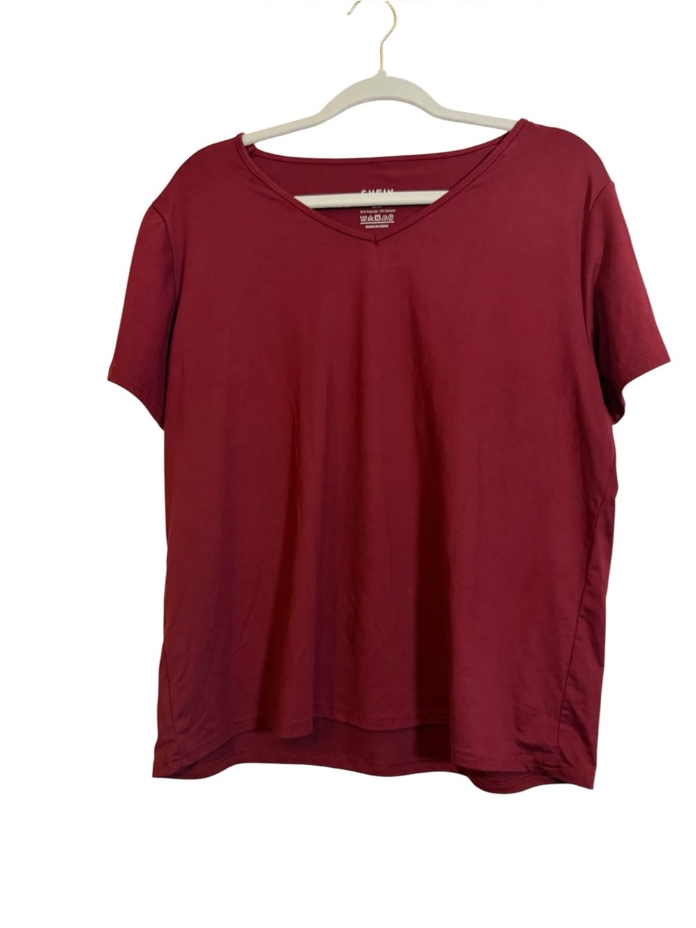 V-Neck Short Sleeve Tee sz 0XL